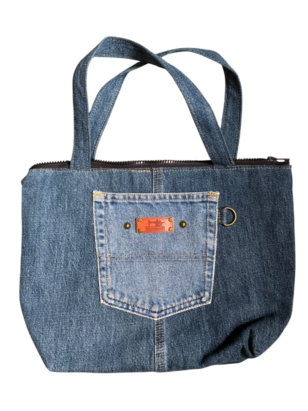 Denim Tote Bag Style — Blue Jeans Fabric